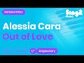 Alessia Cara - Out Of Love (Karaoke Piano)