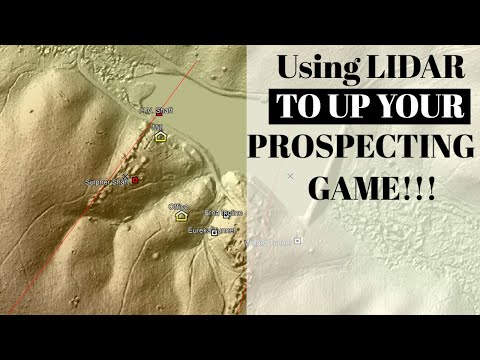 Lidar And Mapping Historical Gold Mines
