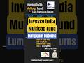 Invesco India Multicap Fund Lumpsum Returns | #lumpsum #shorts #mutualfunds