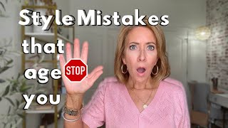 10 Style Mistakes that age you and how to fix them.