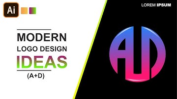 How To Design Two Letters Logo in Polygon & Letter Mark Logo Design Process  || With Inaa Graphics |