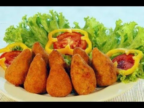 RECEITA DE COXINHA SEM MASSA