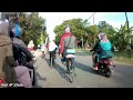 Bersepeda Bareng Komunitas Sepeda Medal Pit Pedagang Pasar Baru Indramayu Ke Pantai Balongan Indah