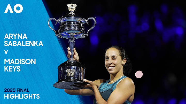 Aryna Sabalenka v Madison Keys Highlights | Australian Open 2025 Final