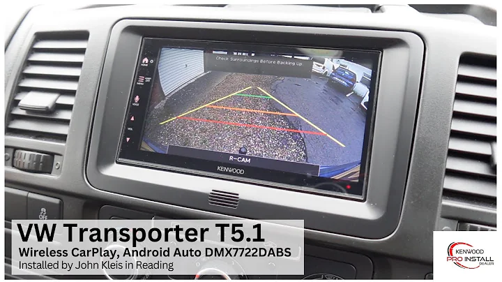 Hitching Up VW T5.1 No Problem! KENWOOD Wireless CarPlay DMX7722DABS #vwt5 #vwtransporter #caraudio