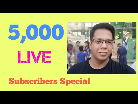 Thank You For 5,000