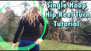 * Hip Reel Turn * ~ Single Hoop Tutorial