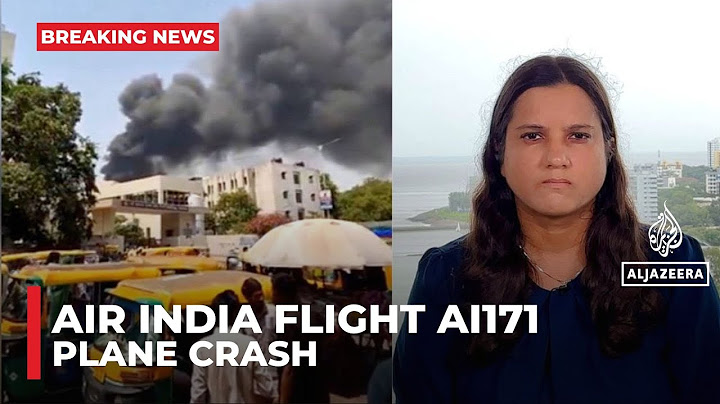 Air India plane crashes shortly after take off in Ahmedabad