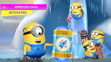 Minion rush Mel ice-ice rocket event despicable me gameplay ios android
