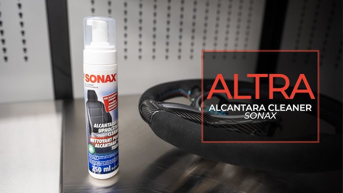 How to Clean Alcantara - Sonax Alcantara & Upholstery Cleaner 