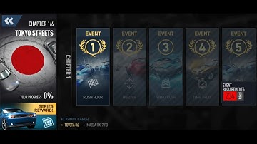 NFS No Limits: Tokyo Streets, Chapter 1