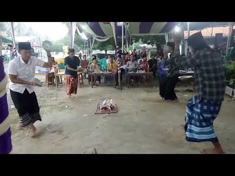 Tari Piring dan Mandi Bersama Penyambut Manten Laki Laki Budaya Adat  Bengkulu Kaur