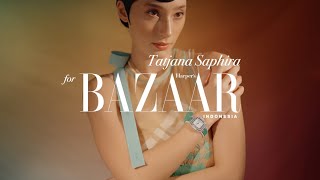 BTS: Tatjana Saphira untuk Bazaar Indonesia Juni-Juli 2023