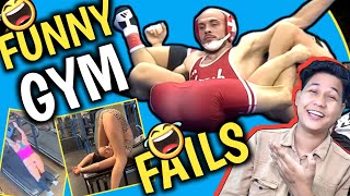 🔥🔥Best Gym Fails Funny Video Reaction!😂🤣Gym ka Chutiyapa!😂