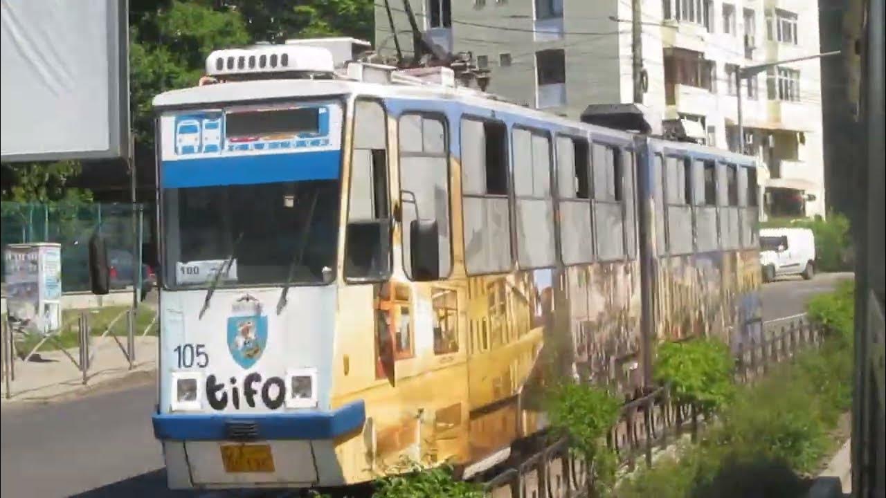 Craiova 20220513 Tramvai 103DE LA SCOALA DECEBAL LA PIATA CENTRALA YouTube