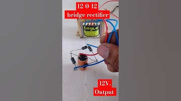 Bridge Rectifier Kaise Banaen | 12 volt charger Kaise banaen #shorts #bridgerectifier