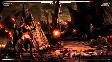 Mortal Kombat X Tanya Vs Mileena