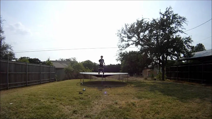 Crazy Trampoline Practice Flips!?!!