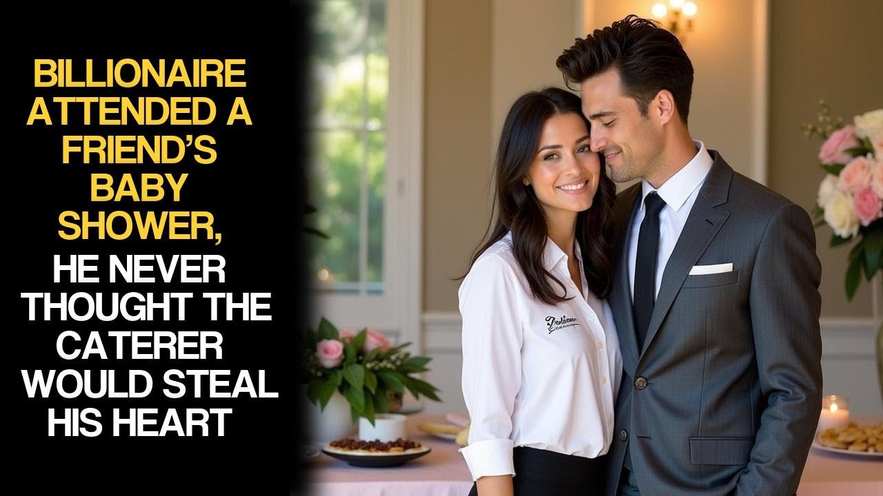 Billionaire Attended a Friend’s Baby Shower, He Never Thought the Caterer Would Steal His Heart