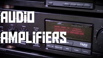 How does an audio amplifier work? (AKIO TV)
