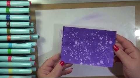 Faux Bleach - Aqua Tint Pens from Spectrum Noir