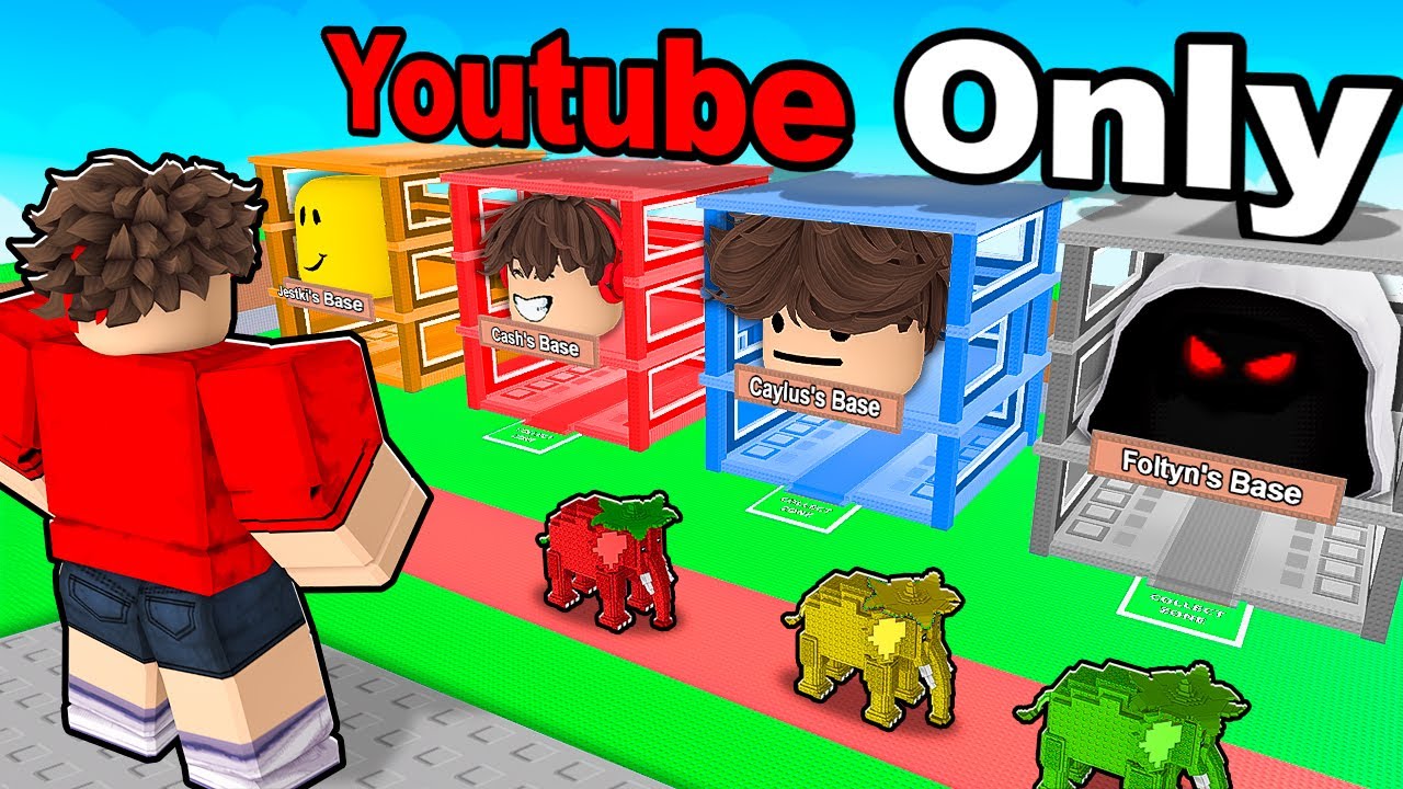 Sneaking Into A YOUTUBER ONLY Server!