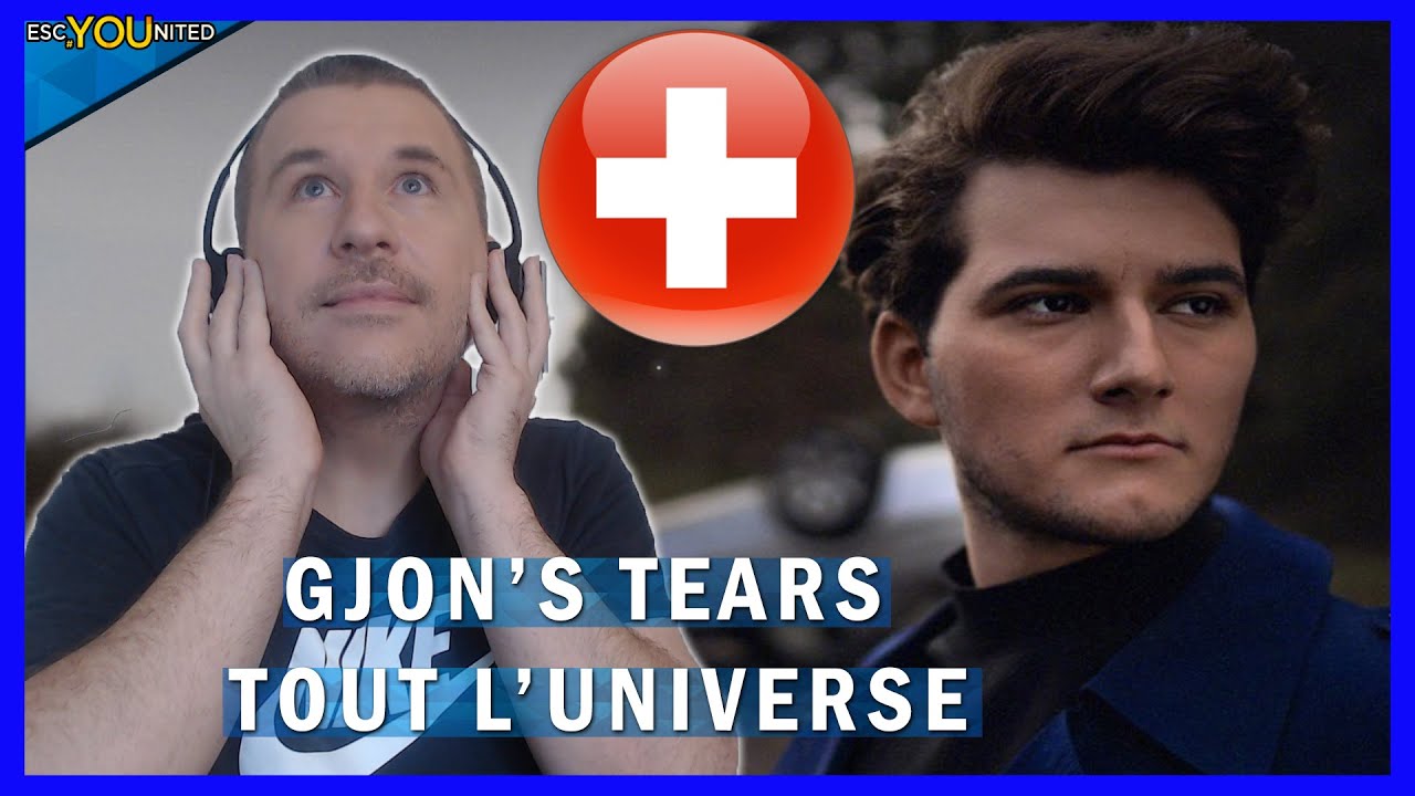 SWITZERLAND: Gjon's Tears - Tout l'Univers REACTION (Switzerland Eurovision 2021) - YouTube