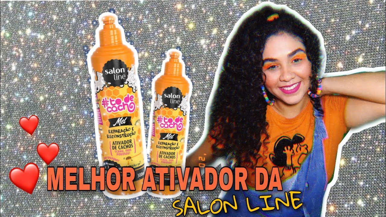 Resenha Ativador De Cachos Mel Reparacao E Reconstrucao Salon Line Youtube