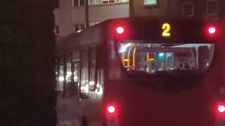 Here is the Stagecoach bus 37267 on the number 2 in Guildford Tuesday 14 October 2025