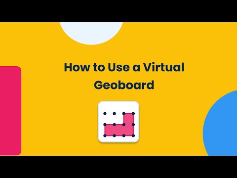 ვიდეო: ვინ გამოიგონა Geoboard?