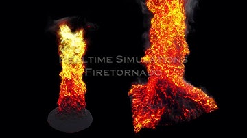 Realtime Effects - Fire tornado GPU Simulation - Embergen