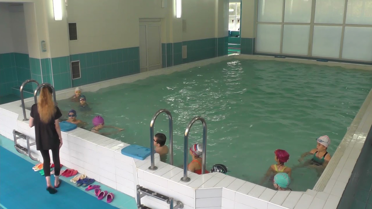 Видео занятие \"Учимся плавать\" - YouTube