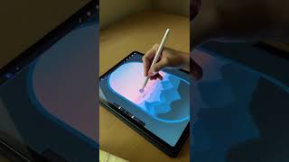 iPad Procreate Landscape – Window View Art Tutorial recreated - @ArtwithFlo