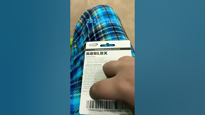 20$ FREE GIFT CARD (ROBLOX)
