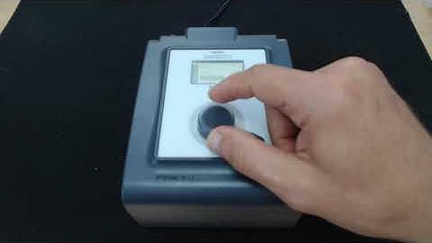 Getting Started:  Respironics System One