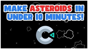 Make ASTEROIDS in 10 MINUTES!