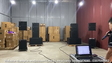 Hát Thử Bộ Âm Thanh Sự Kiện, Đám Cưới   chỉ 140 triệu | Đồng Bộ Lx acoustic