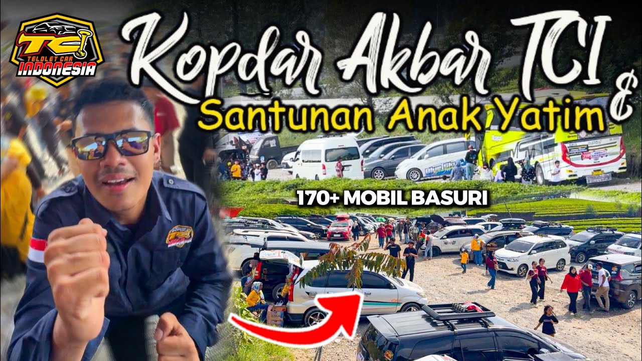 140+ MOBIL BASURI KUMPUL DISINI‼️😱- KOPDAR AKBAR TCI DI WAYANG WINDU