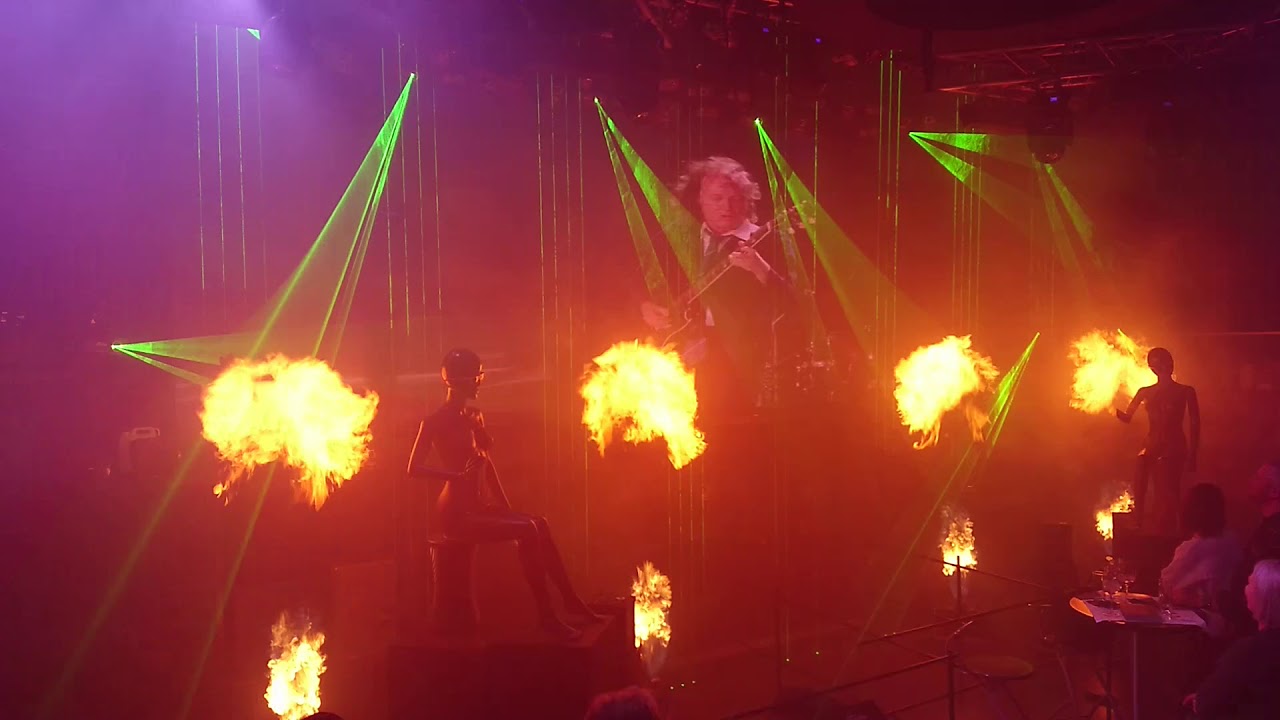 Audiomix laser, vuur en led show 2018