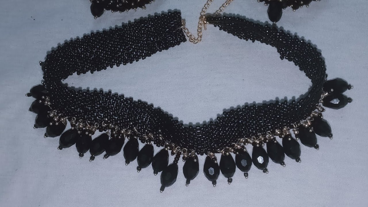 Enjoy Your Day With This Beautiful Beaded Necklace Making Tutorial @Jewelry.Crystals #necklace