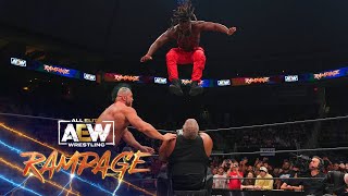 The Mogul Affiliates strike Naturally Limitless in a post-match assault | AEW Rampage 5/19/23