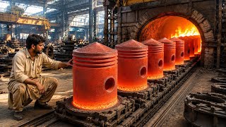 Scrap Piston Recycling | Making Brand-New Giant Pistons | Amazing Manufacturing Process