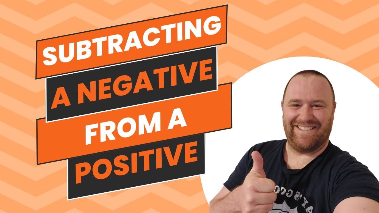 Subtracting A Negative Number From A Positive Number YouTube Subtracting A Negative Number From A Positive Number YouTube