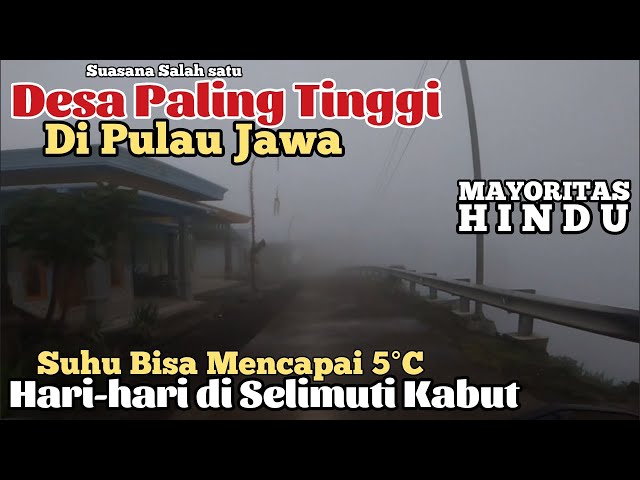 Depan Rumah LANGSUNG JURANG, Begini Kondisi Salah Satu DESA PALING TINGGI di Jawa Timur Puncak B29 class=