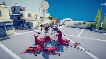 10 Hoplite vs every unit (same price) [TABS]