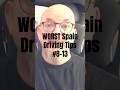 WORST Spain driving tips #8-13 #drivingtips #humor #humour