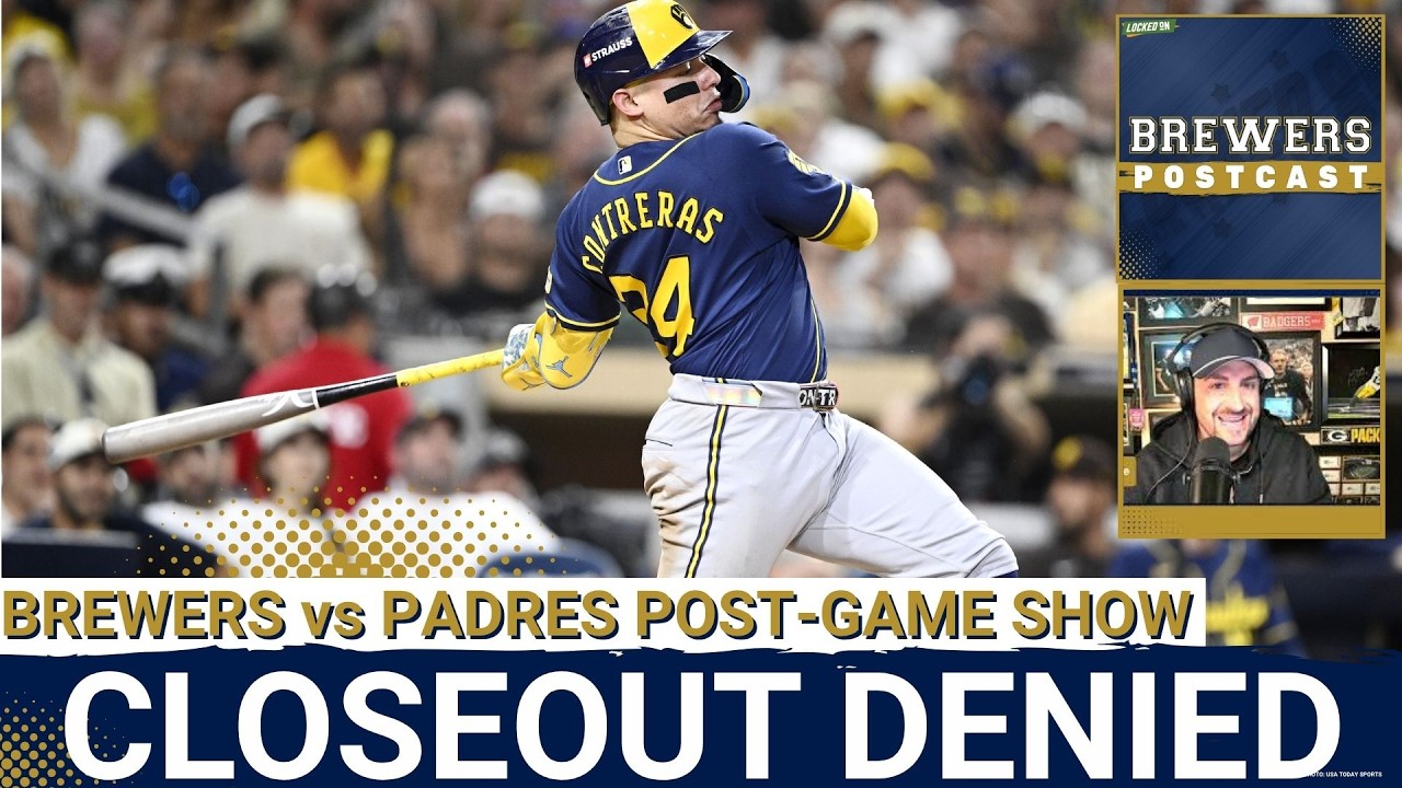 BREWERS POSTCAST: Brewers Miss Their Chance | Padres Force NLDS Game 4