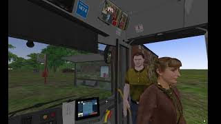 OMSI 2 Volvo 7900 Hybrid 12M #1474 Line 109 (but game got crashed)
