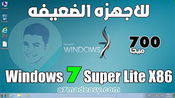 تحميل العنوان تحميل ويندوز 7 خفيف باللغه الفرنسيه Windows 7 Pro N Sp1 X86 Lite بحجم 600 ميجا فقط روابط التحميل