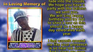 Junior Jason Scotland  memorial